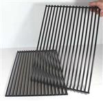 grill parts: 18-1/2" X 25-1/2" Two Piece Porcelain Coated Cooking Grate Set (Replaces 2 Of OEM Part WB49X10019) (image #1)